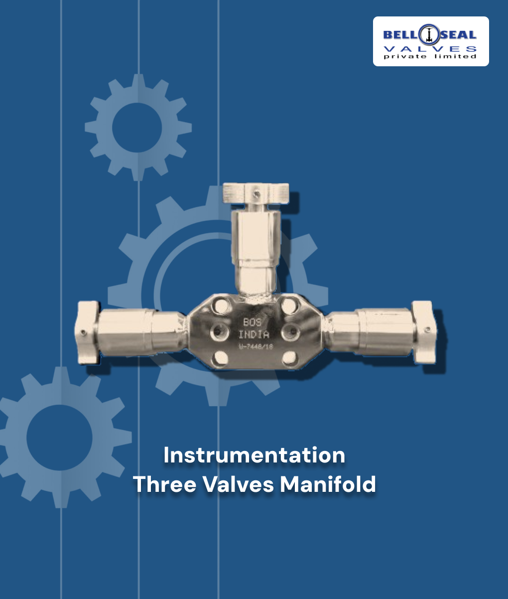 Instrumentation Bellow Seal / Gland Seal Three Valve Manifold